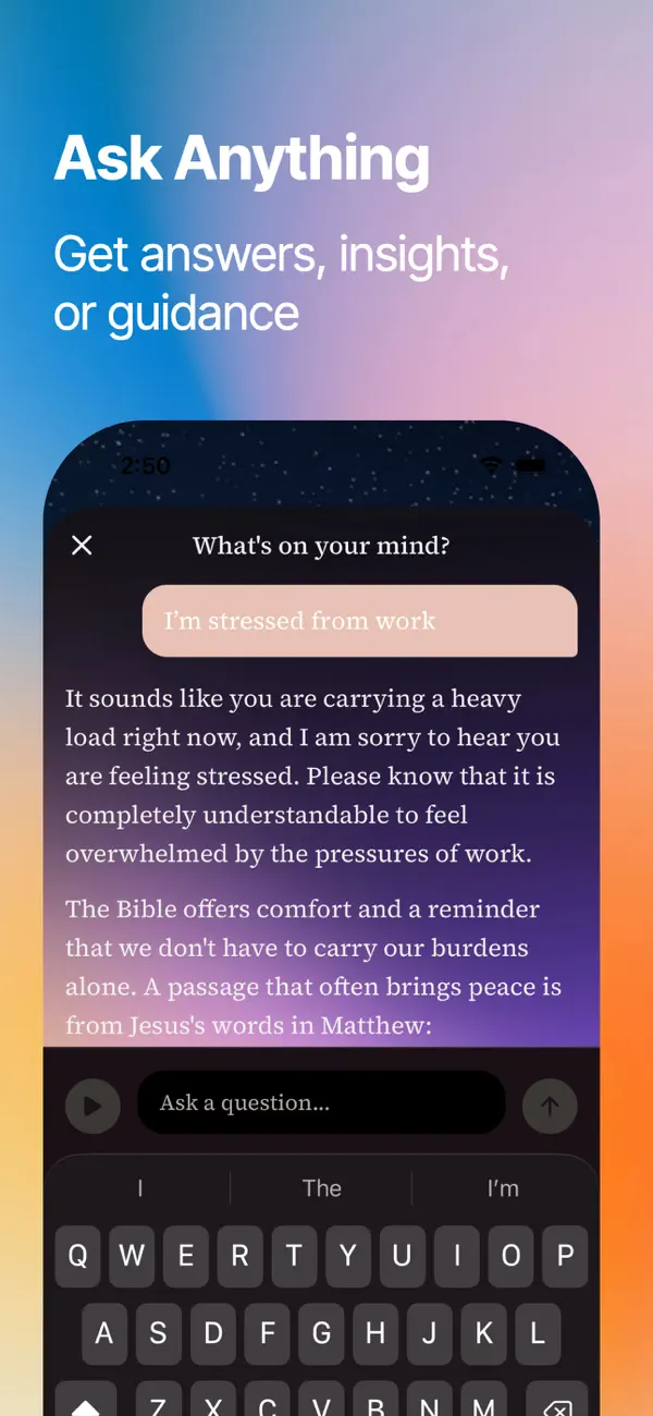 #6. Bible Chat+ (iOS) Ved: Drafta