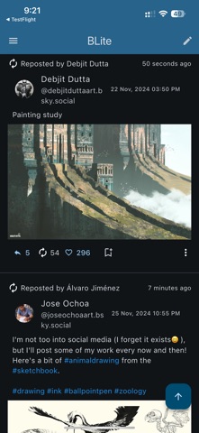BLite screenshot