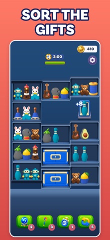 Gift Sort - 3D Sorting Puzzle Screenshot 1 of 6