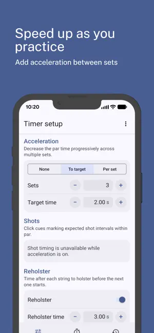 Par Timer: Dry-Fire Trainer screenshot 4