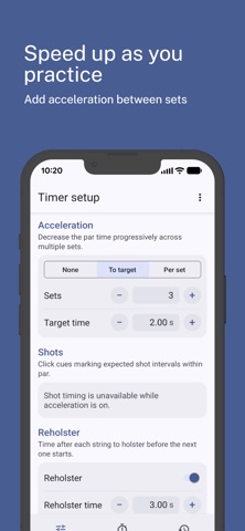 Par Timer: Dry-Fire Trainer Screenshot 4 of 7