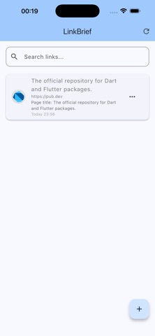 LinkBrief screenshot