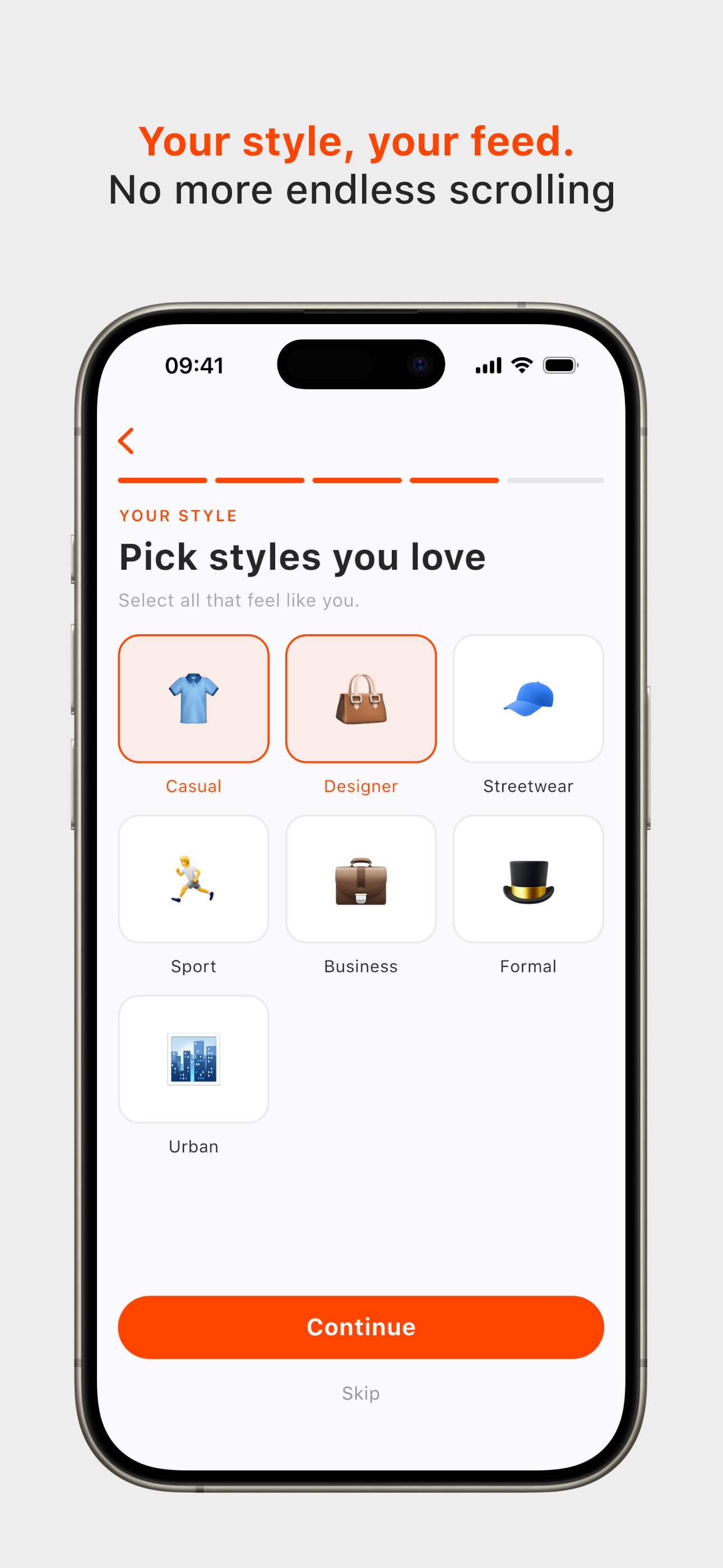 Shortsey: Swipe Your Style