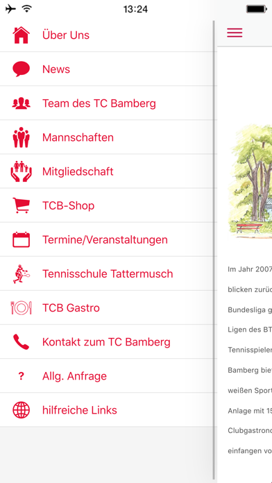TC Bamberg e.V. Screenshot 1 - AppWisp.com TC Bamberg e.V. Screenshot 1 - AppWisp.com