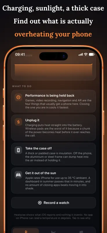 Heatwise: Phone Heat Monitor screenshot 3 of 6