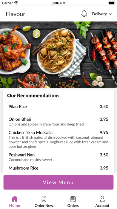 Flavour BurgessHill, Screenshot