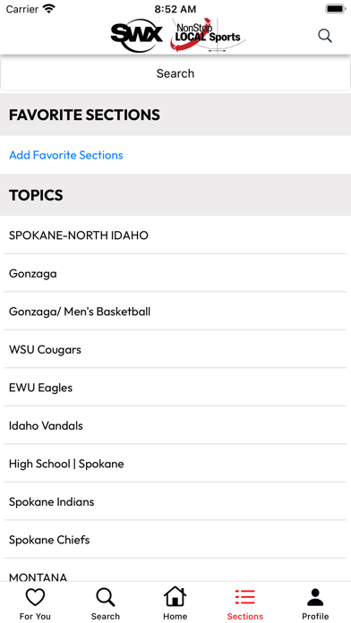 App screenshot