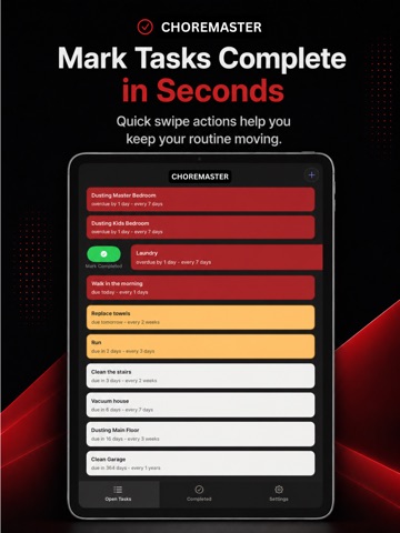 Chore Master: Home Planner iPad screenshot