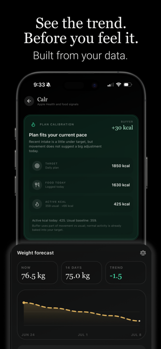 Calr: Calorie Tracker Screenshot 4 of 5