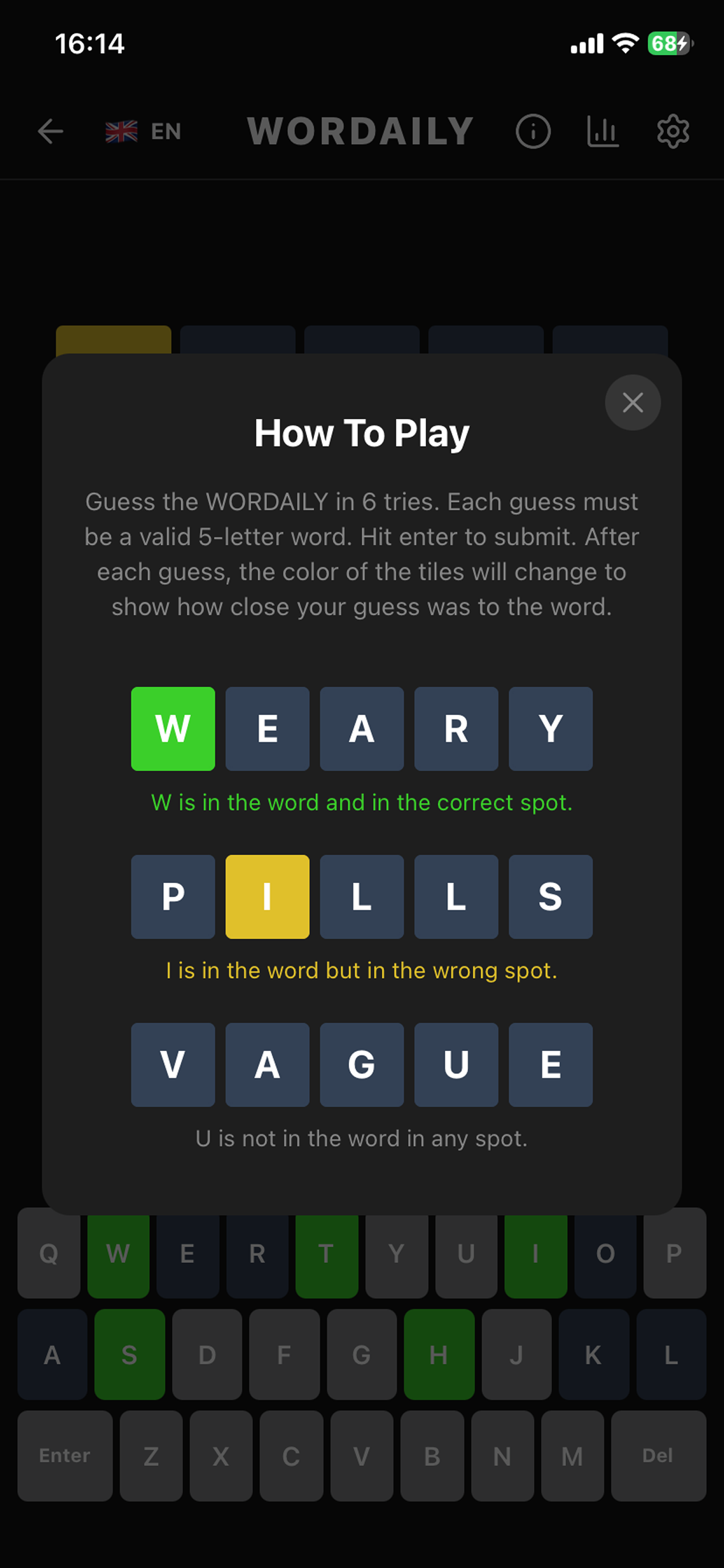 Word Puzzle: Wordaily screenshot 3
