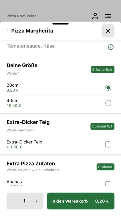 Pizza Profi Peine screenshot-3