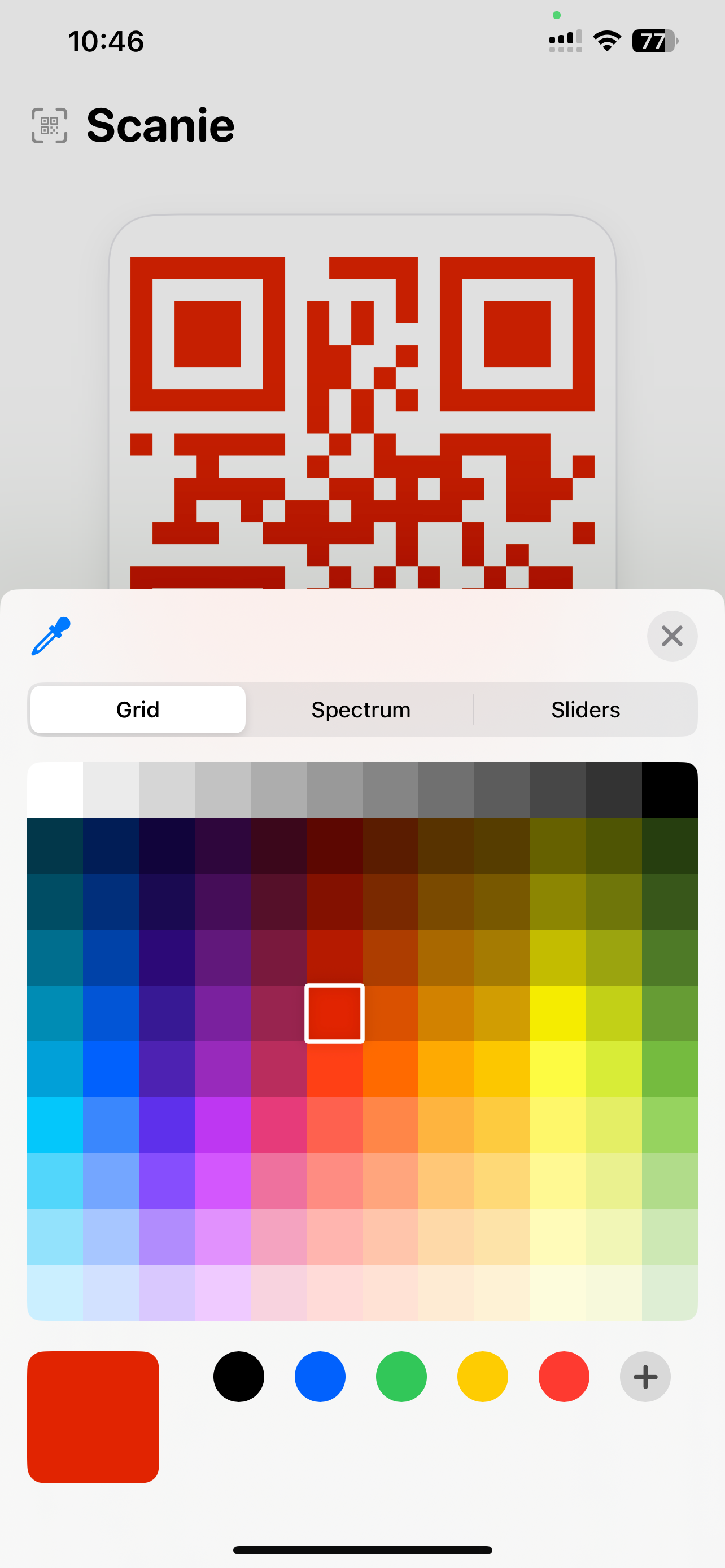 Scanie - Scan and Make QR