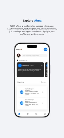 Alma App screenshot