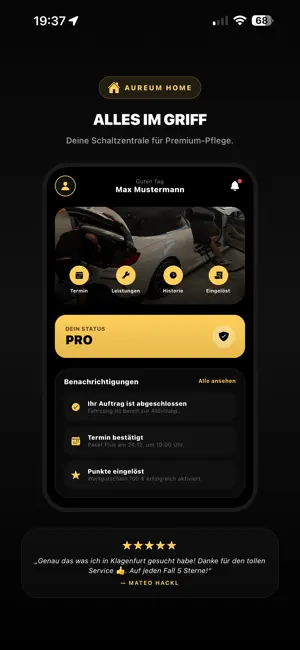 Aureum screenshot 1