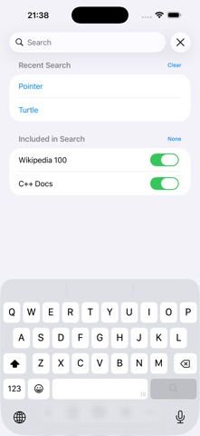 Kiwix iPhone screenshot