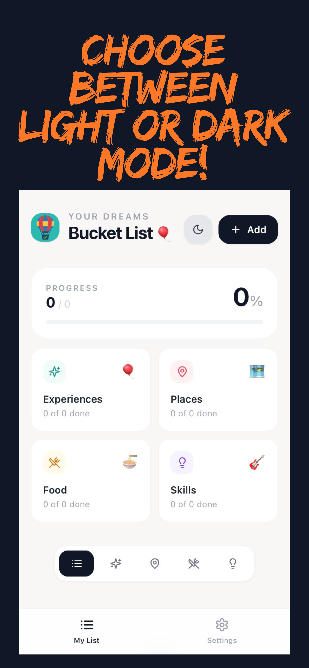 One Day - Bucket List screenshot 4