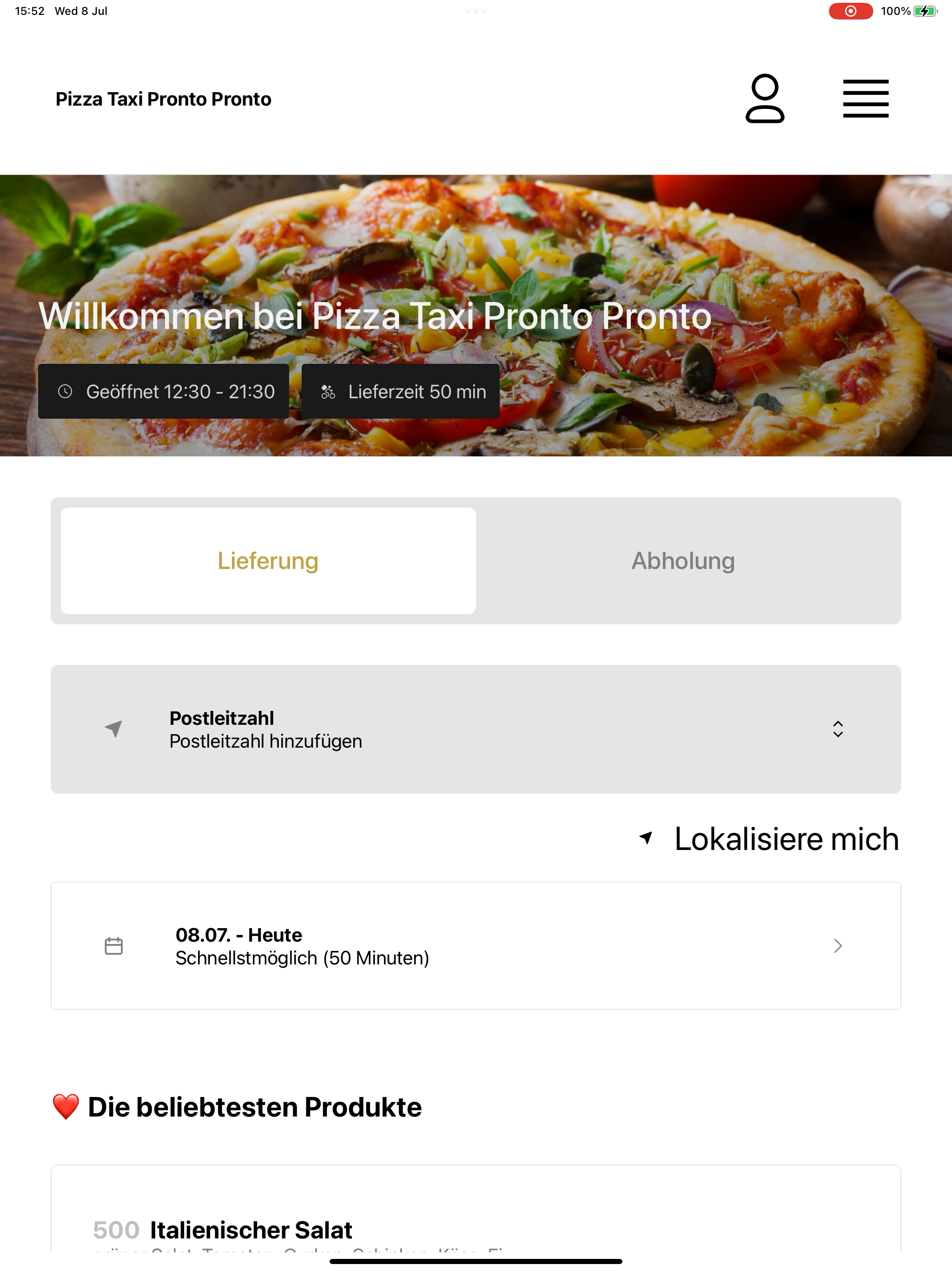 Pizza Taxi Pronto Pronto screenshot 10