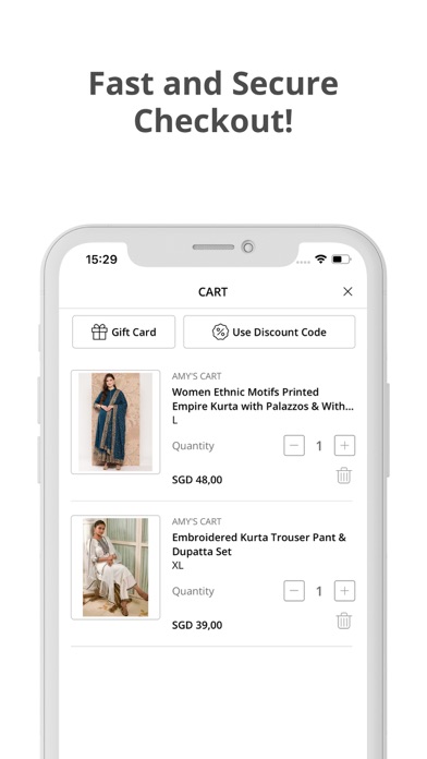 Amy's Cart Screenshot
