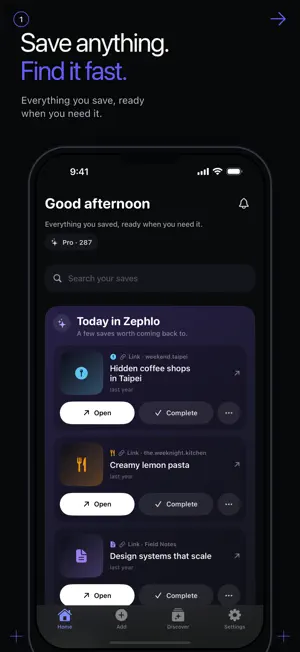 Zephlo: AI Bookmark Organizer screenshot 1