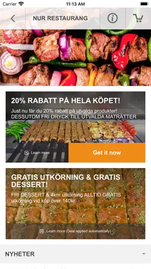 Nur Restaurang screenshot 3