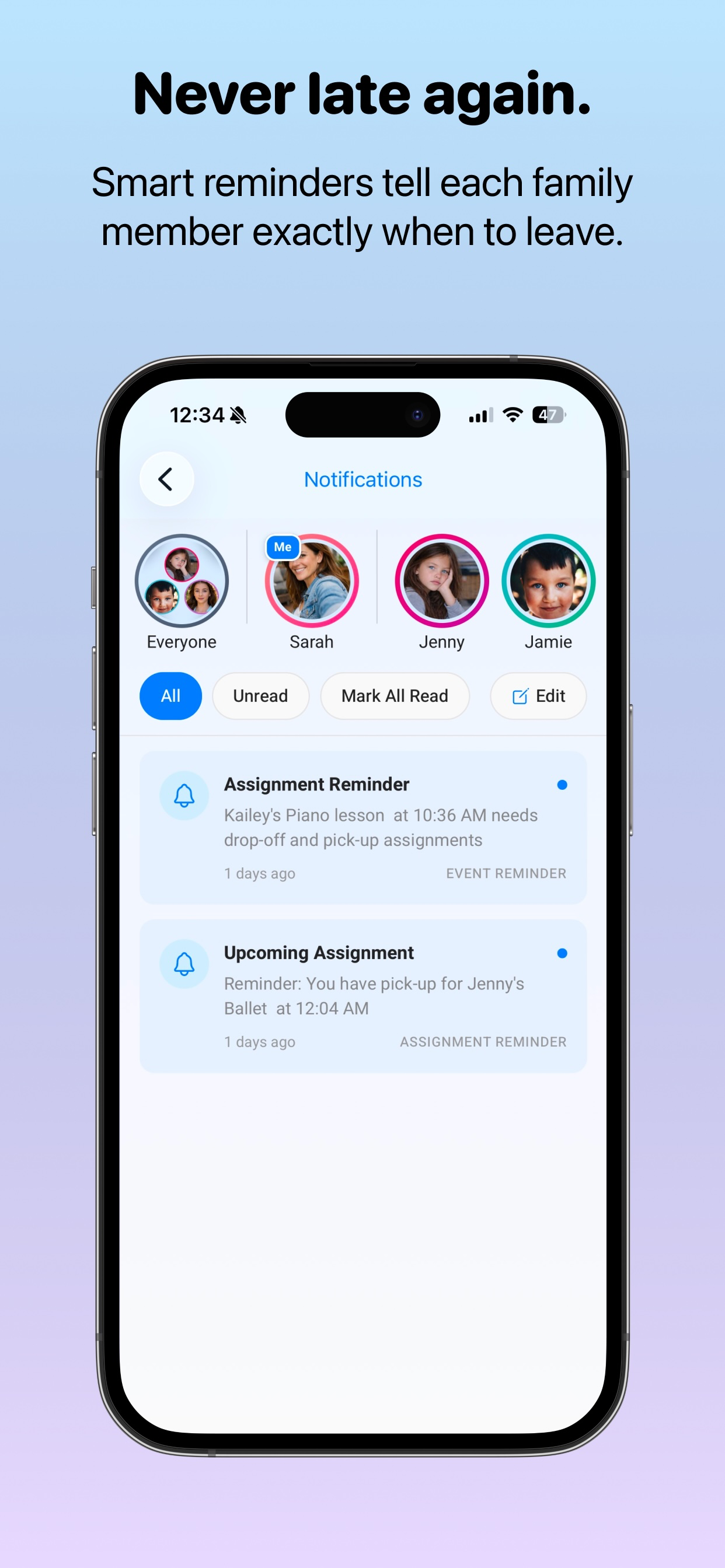 Kidow: Family Calendar & Map