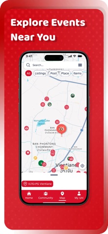 UNI U Nearby Items iPhone screenshot