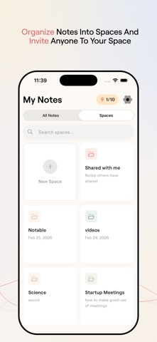 Notable - Ai Note Taker screenshot