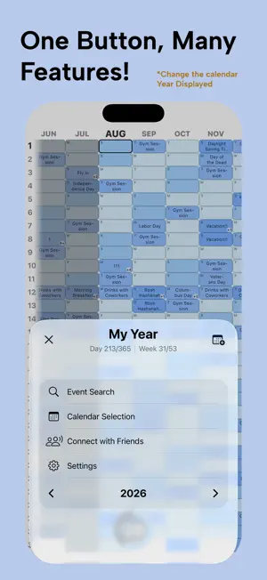 My Year - Calendar at a Glance screenshot 3