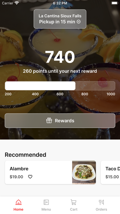 La Cantina To Go iPhone screenshot 1 - Food & Drink app