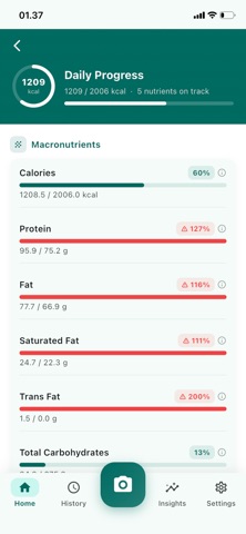 FoodMetrics AI Screenshot 7 of 10