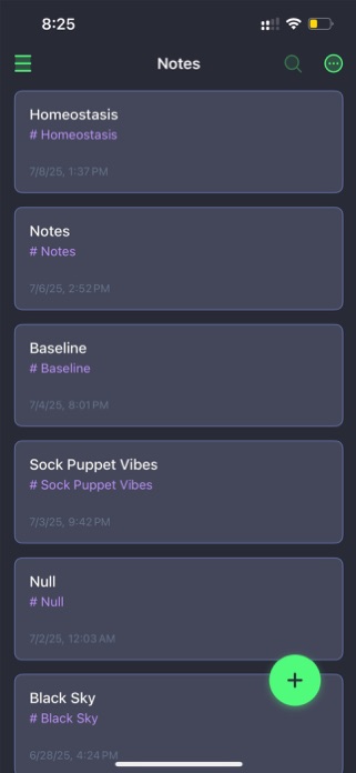 Carbon Notes Screenshot 2 of 10