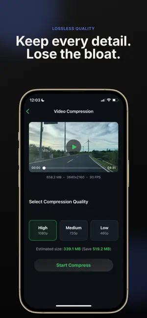 Videoslim: Video Compressor screenshot 2