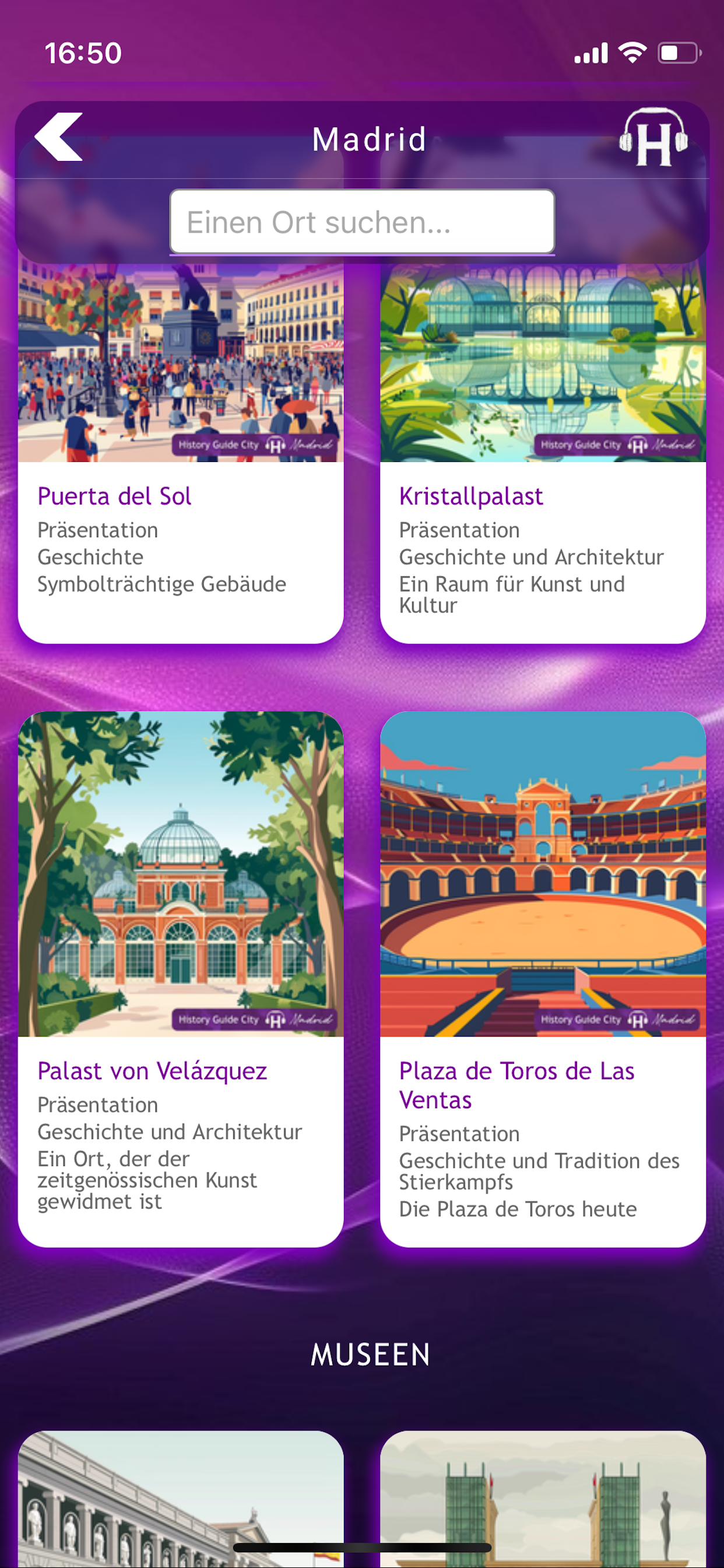 HISTORY GUIDE CITY MADRID screenshot 6