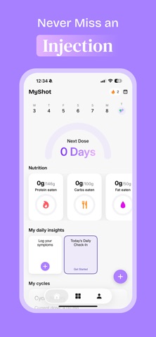 MyShot - GLP-1 Tracker screenshot
