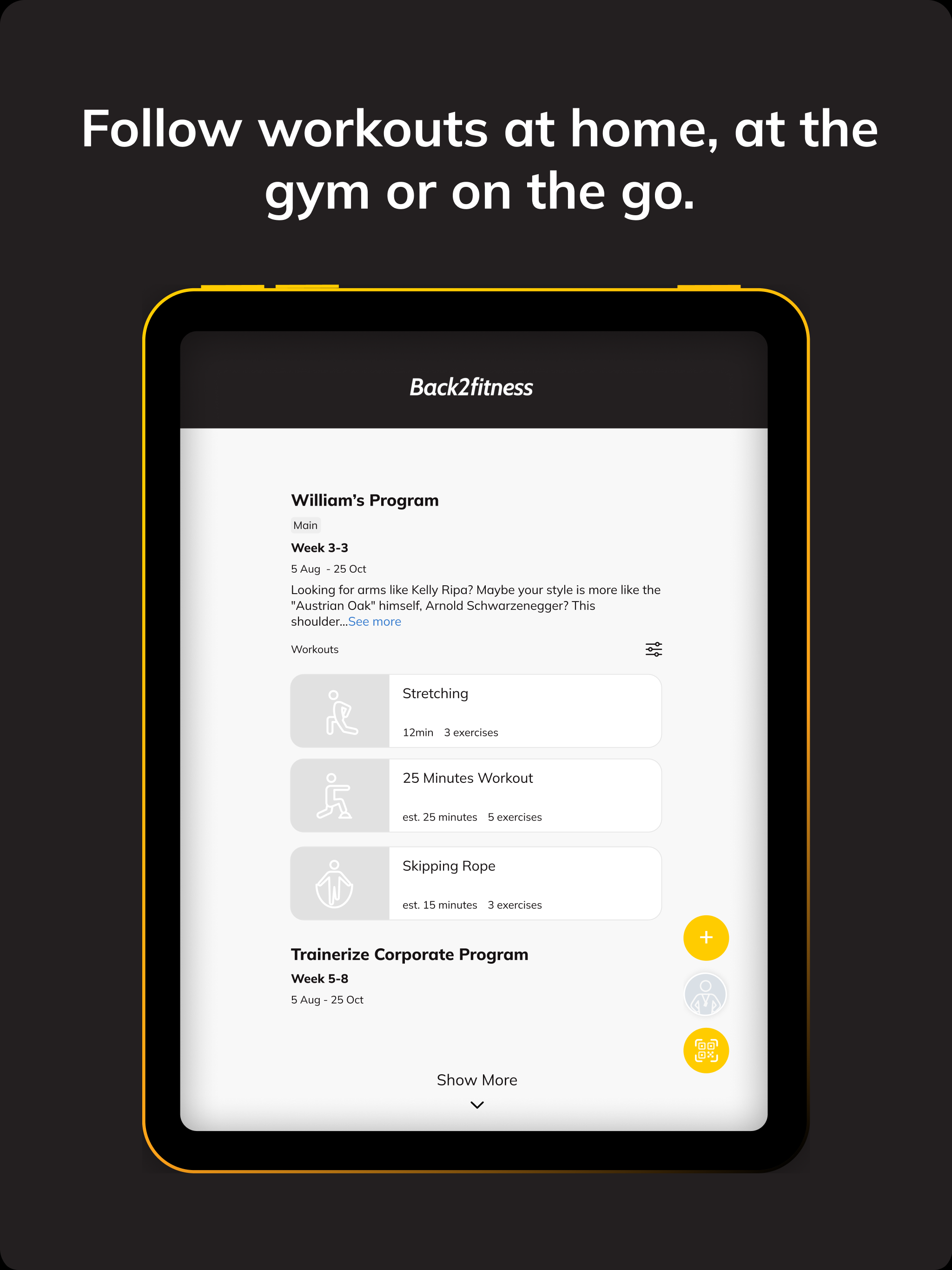 Back2fitness Online screenshot 17