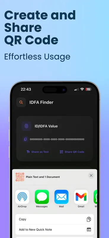 IDFA: Find Device IDFA & Share screenshot 2 of 4