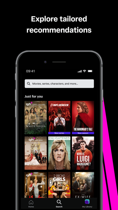 OSN+ Screenshot