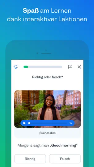 Screenshot von Busuu: Sprachen Lernen auf dem iPhone 2
