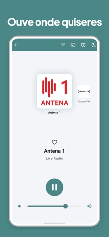 Rádio Portugal FM Direto iPhone screenshot