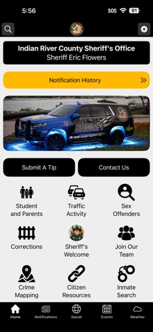 Indian River Sheriff FL app screenshot