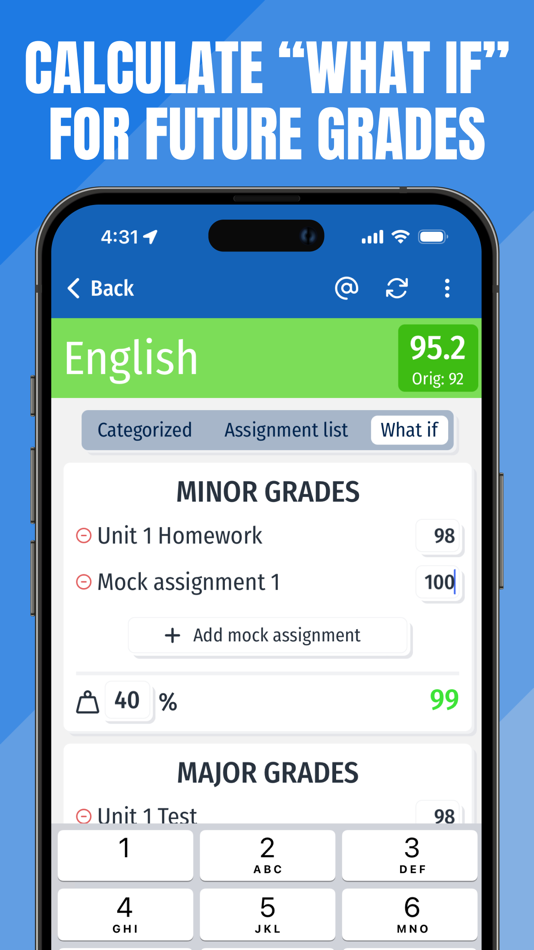#4. GradePro for grades (iOS) 由: GradePro, Inc.
