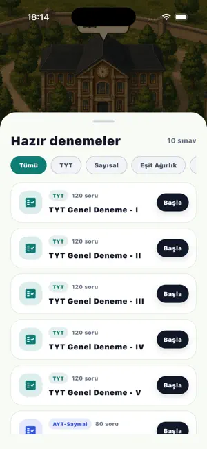 Cep Dershanesi: LGS YKS TYT screenshot 4