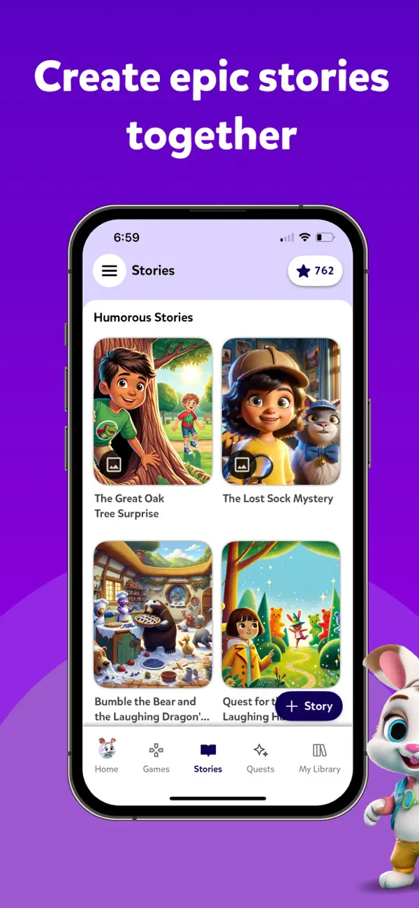 Screenshot #2 pour Spark: AI Friends for Kids
