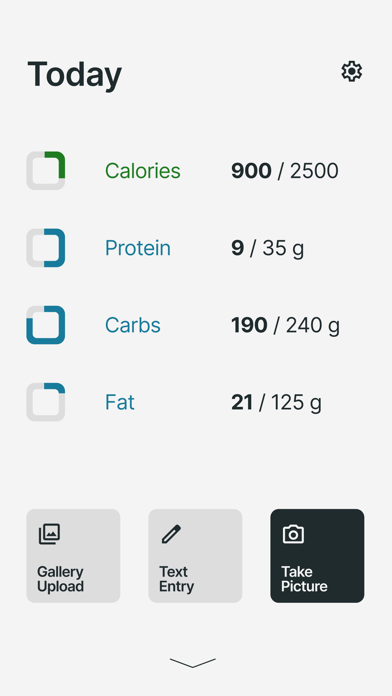 caloristas - AI Calory Tracker Screenshot