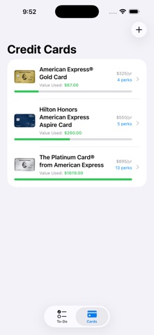 PerkTracker Screenshot 1 of 3