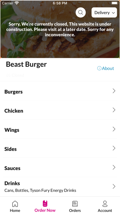 Beast Burger. Screenshot