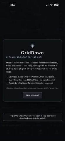 GridDown Maps Screenshot 1 of 7