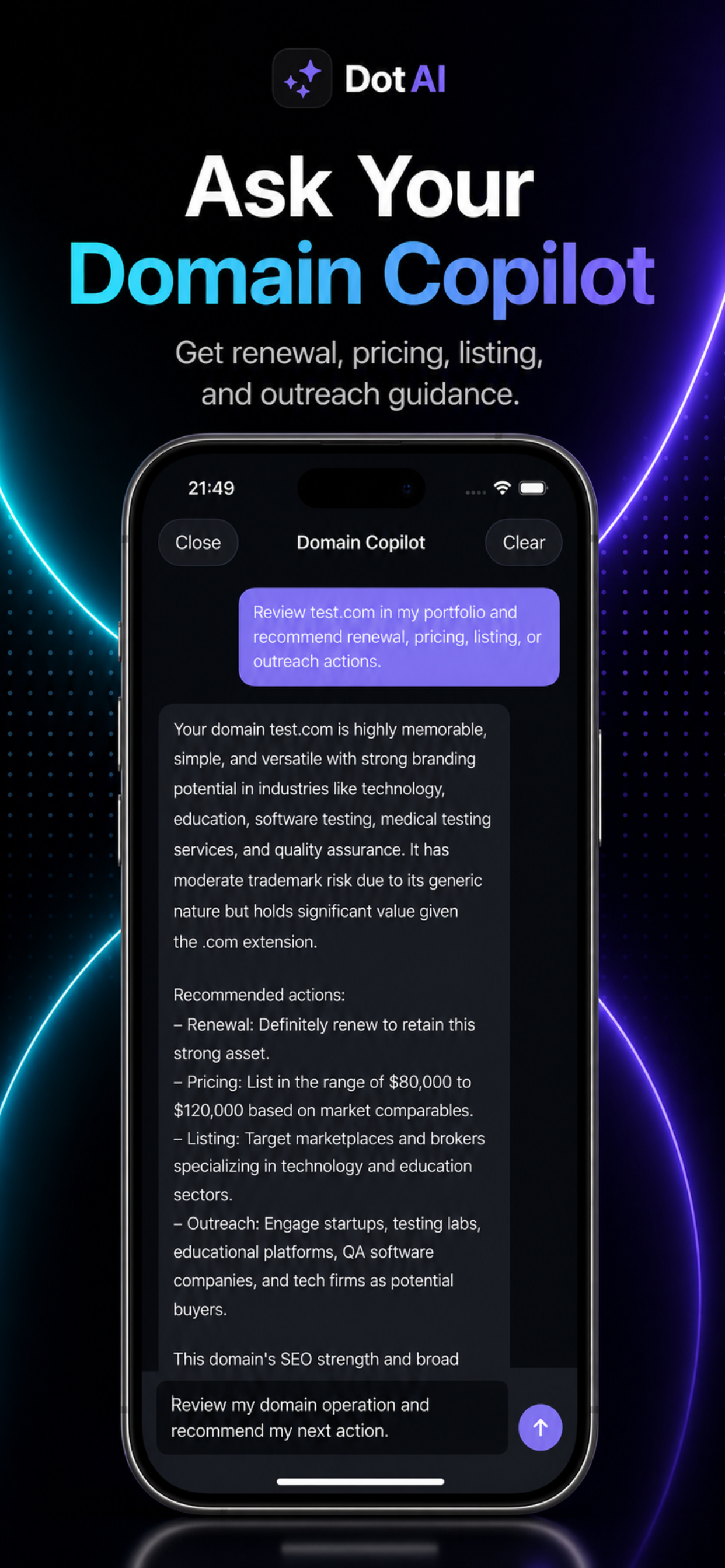 DotAI : AI Domain Manager screenshot 4