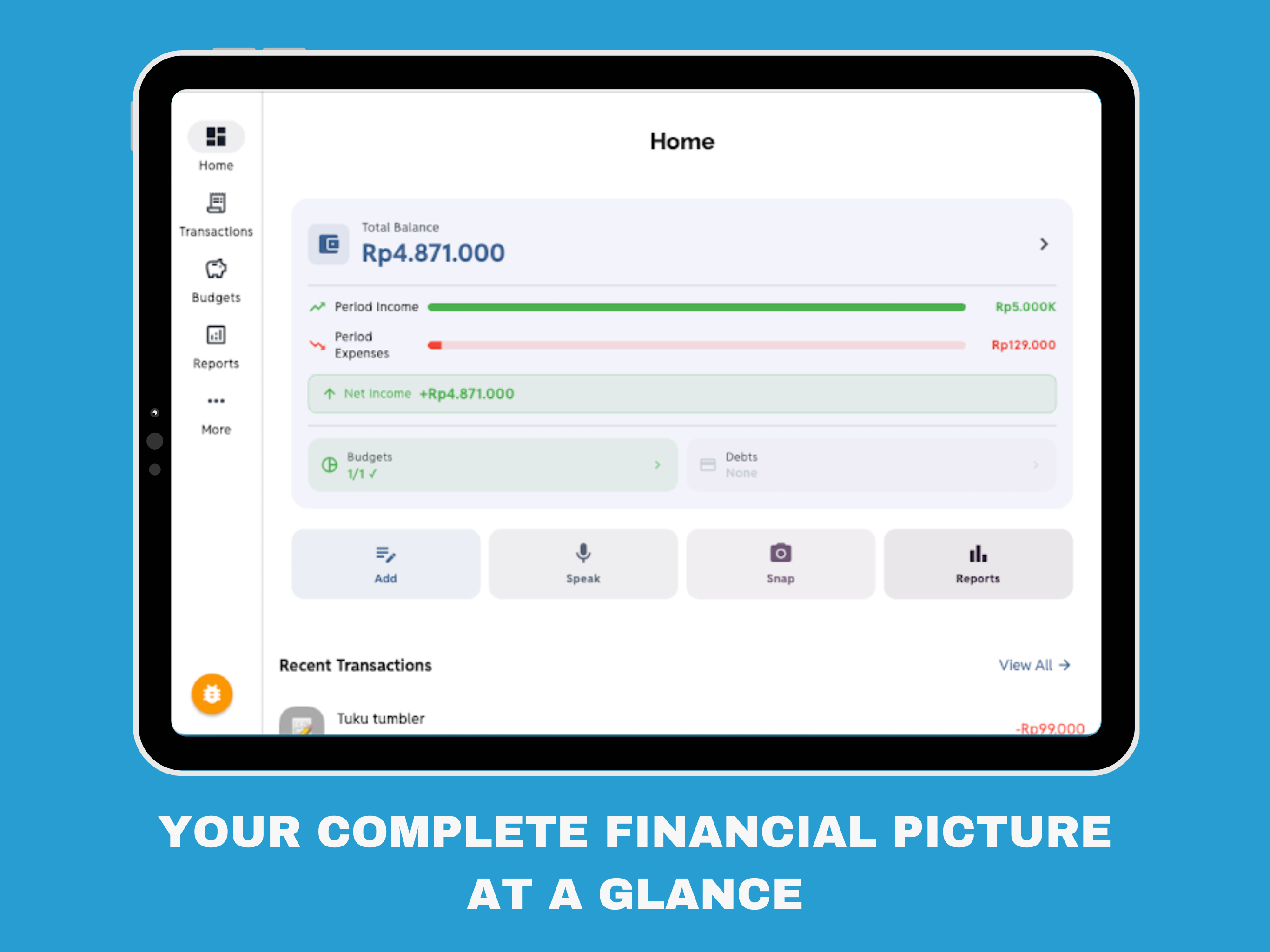 Duit: Personal Expense Tracker