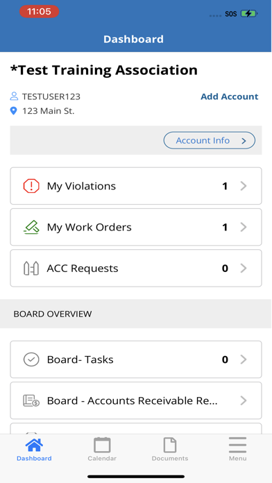 Corder HOA app screenshot 2